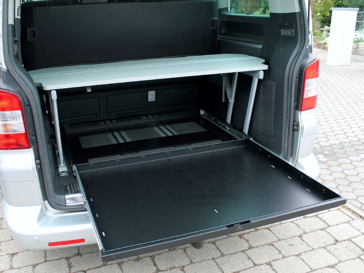 Heckauszug VW Multivan / Beach 3er Sitzbank Heckauszug VW Multivan / Beach 3er Sitzbank
