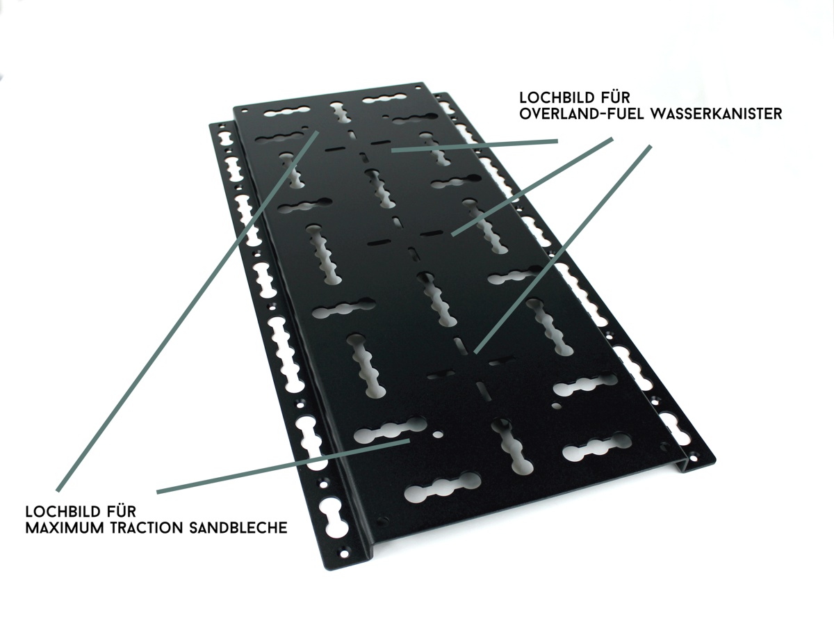 Tool-Board für Back-Rack